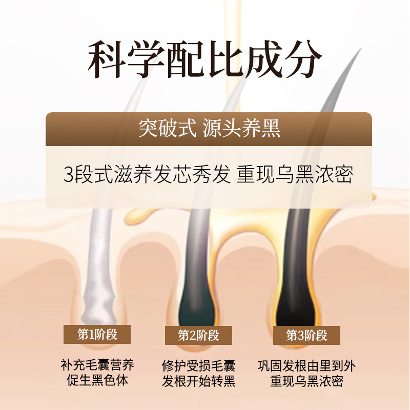 白髪から黒髪へ 育毛液 黒髪液 抜け毛防止育毛液 黒髪栄養液 白髪から黒髪へ 白髪から黒髪へエッセンス|undefined