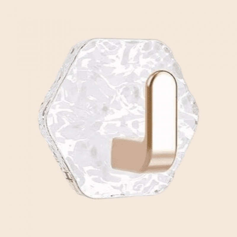No-drill strong adhesive hook for bathroom door and wall, high-end light luxury adhesive hook for dormitory wall, simple design No-drill strong adhesive hook for bathroom door and wall, high-end light luxury adhesive hook for dormitory wall, simple design