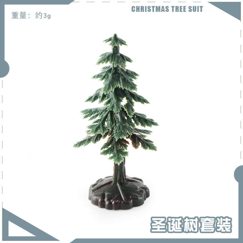 Simulación transfronteriza polar edificio modelo de Casa de hielo mini nieve casa árbol de Navidad bandeja de arena paisaje escondite decoración de la casa adornos