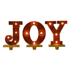 レターJOYクリスマスフッククリエイティブ3D光るフッククリスマス暖炉装飾装飾品ガーランドソックスフック