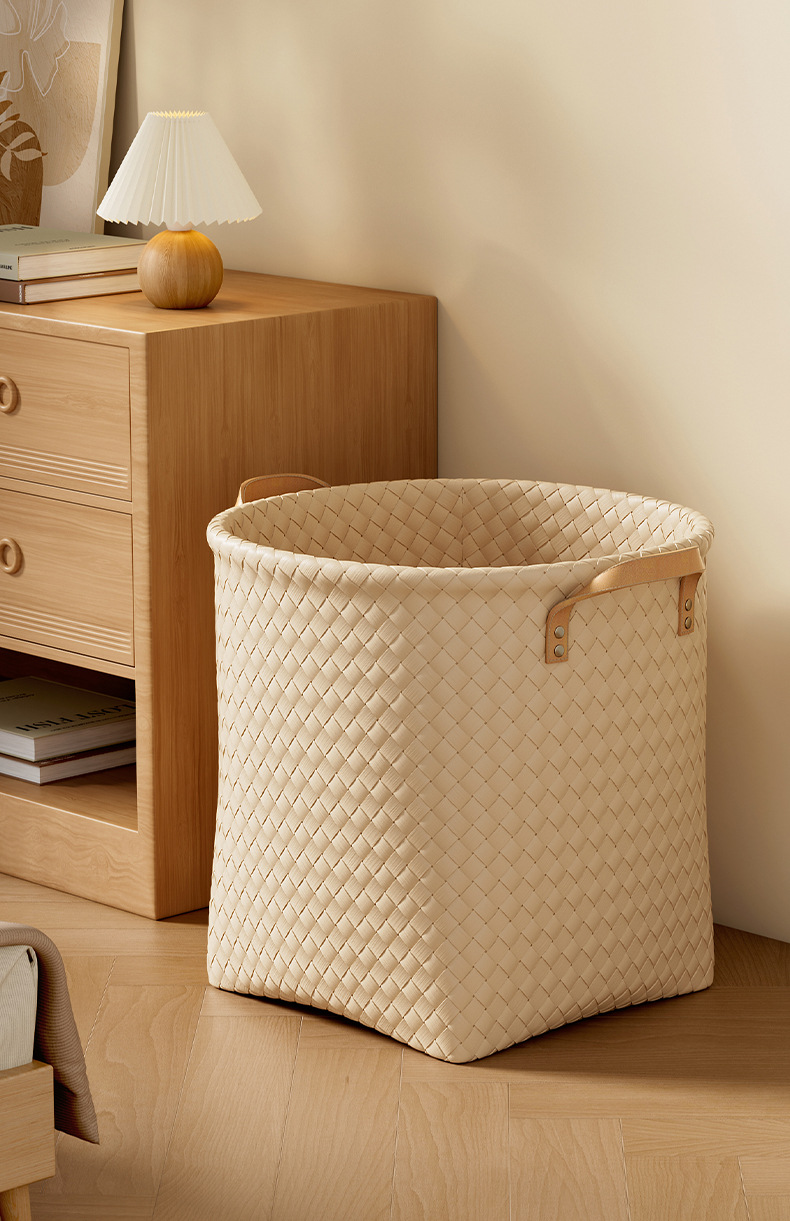 Panier à linge pour salle de bain corbeille de rangement design_voghion.com
