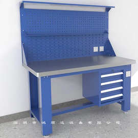 重型不锈钢工作台钳工台车间操作台工厂洁净工作桌实验桌工具桌