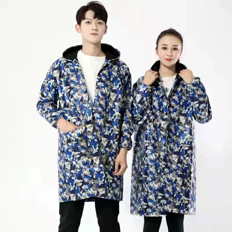 Хлопковая камуфляжная синяя водонепроницаемая куртка для переездчиков, пылезащитная одежда для мужчин и женщин, рабочая куртка с капюшоном и флисовой подкладкой.