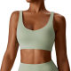 Zechuang high-strength nude yoga bra shockproof tight sports underwear Pilates running fitness vest 8232