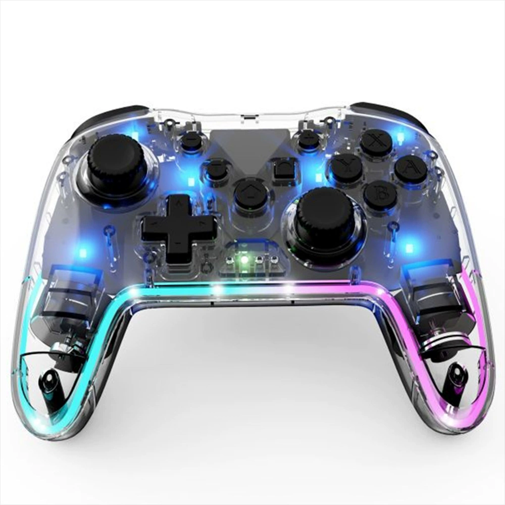 Nintendo Switch Bluetooth беспроводной геймпад RGB красочный прозрачный геймпад ПК Android геймпад контроллер