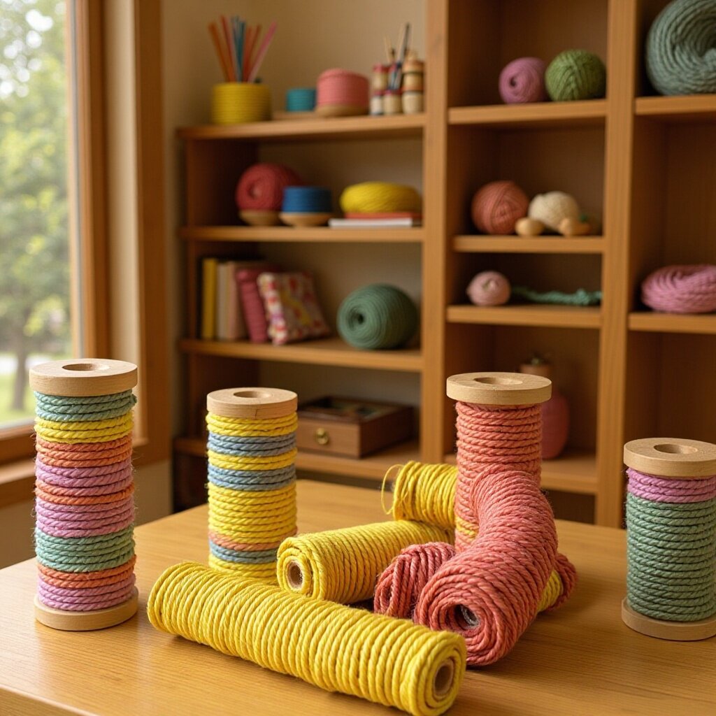 4MM 컬러 대마 로프 바 빈티지 장식 고양이 등반 랙 번들 유치원 수제 DIY 워터 파이프 두꺼운 로프