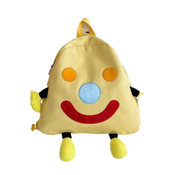 Creative cartoon backpack, one-shoulder bag, universal storage system, school bag
