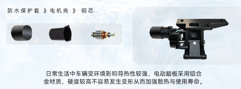 Weijia electric pedal is suitable for BYD Tang DMI all aluminum automatic pedal intelligent side pedal welcome pedal
