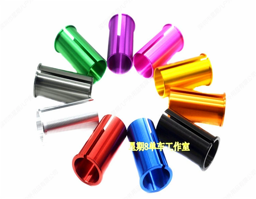 YNHON горный велосипед редукционный рукав Подседельный штырь подседельная труба стержень 27,2 оборота 30,4/30,8/31,6 редукционный рукав