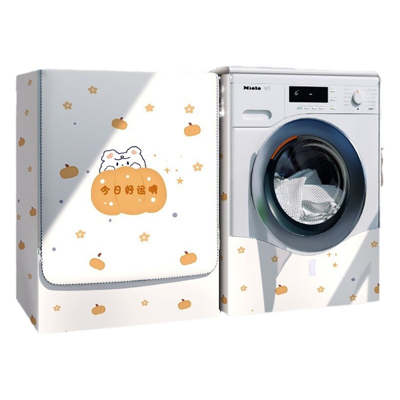 Roller cubierta de la lavadora protector solar impermeable cubierta de polvo de tela 10kg Little Swan Haier Midea Panasonic cubierta universal