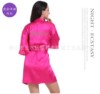 Wedding morning robe female bridesmaid bridesmaid group silk girlfriends wedding party pajamas wedding robe bathrobe