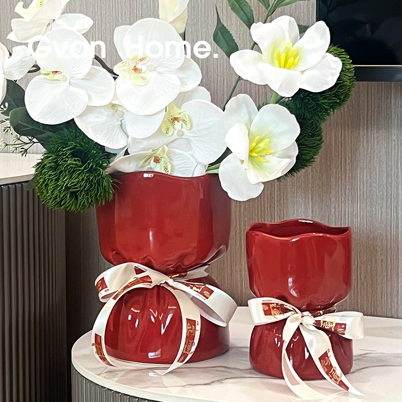 [100 Express Deliveries for New Homes] Vase 2024 New Flower Shape…