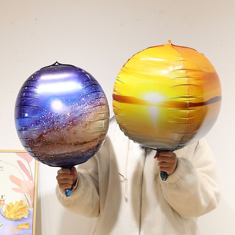 Cross-border 22-inch 4D floating aluminum film balloon eight planet…