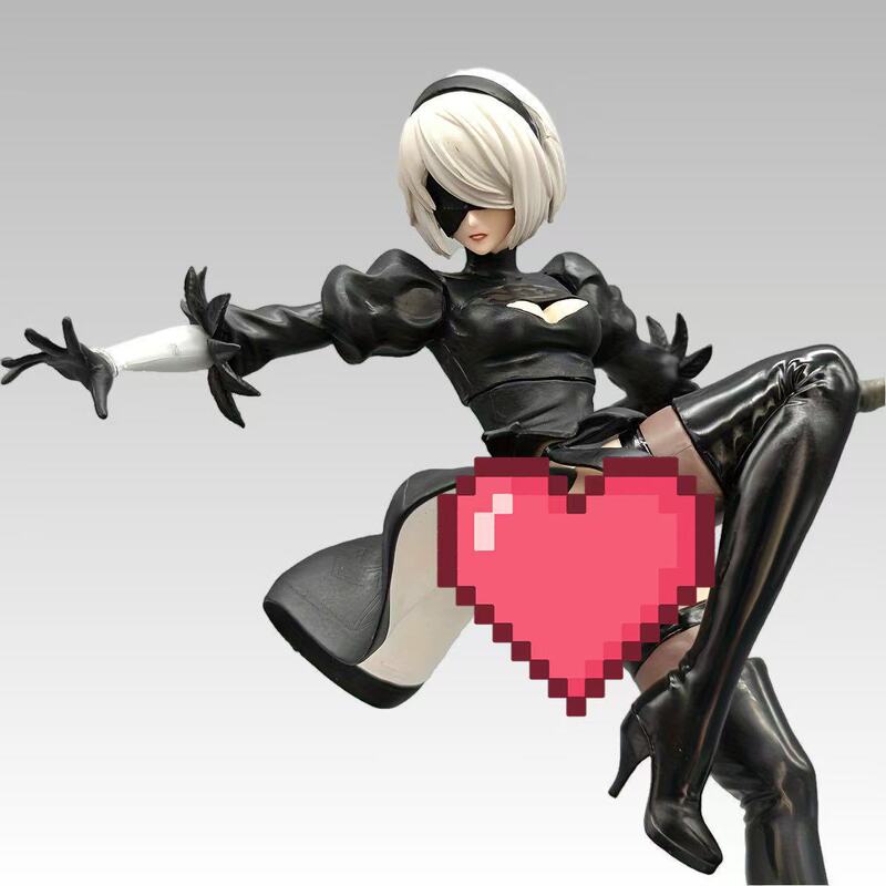 Nier Automata Yurha 2B Game Model Two-Dimensional Figure Desktop Case Peripheral Ornaments Wholesale