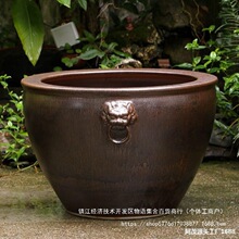 种树大缸特大号老式农村大水缸腌酸菜的大缸流水摆件腌菜瓦缸仿古