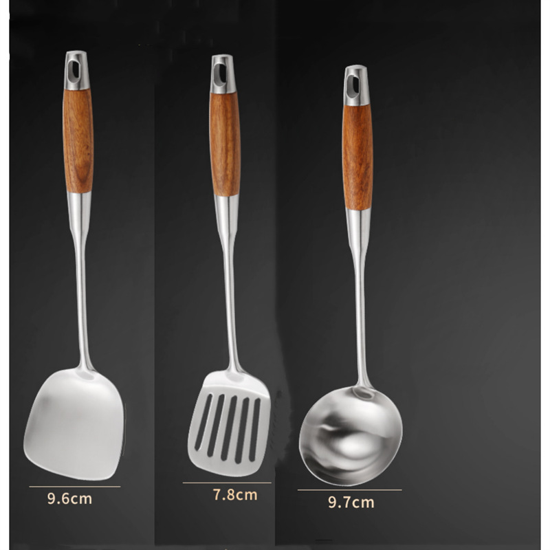 주걱 + 수프 스푼 + 튀김 주걱