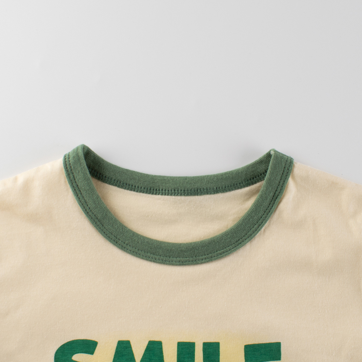 27kids ropa para niños verano nuevo estilo ropa para niños europeos y americanos impresión de letras camiseta de manga corta ropa para bebés al por mayor