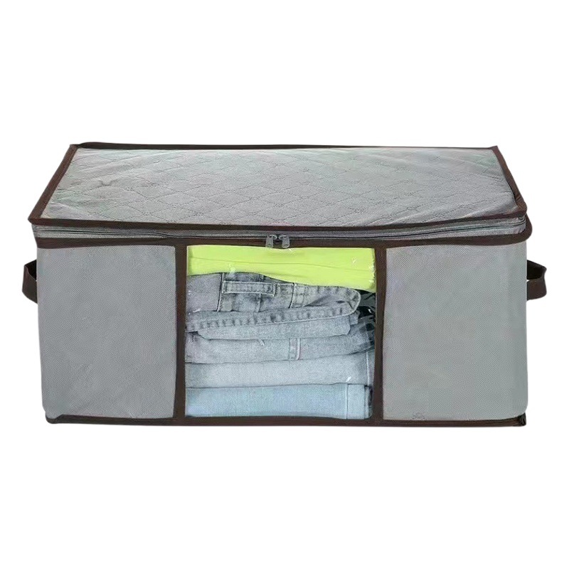 Amazon popular 217 bolsa de edredón de algodón bolsa de polvo no tejido ropa almacenamiento bolsa de algodón bolsa de edredón bolsa de almacenamiento transparente