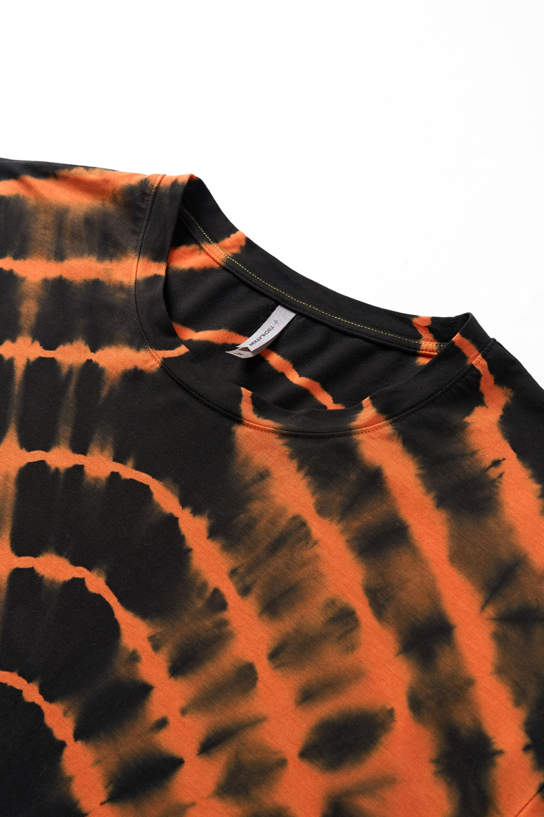 Inflation Tie-Dye Crewneck Long-Sleeve Tee