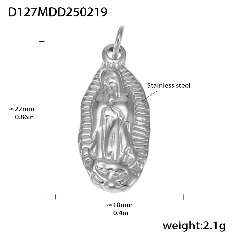 Moda misteriosa OL estilo personalidad colgante de acero inoxidable 18k oro real transfronterizo solo para los fabricantes de bombas europeas y americanas al por mayor