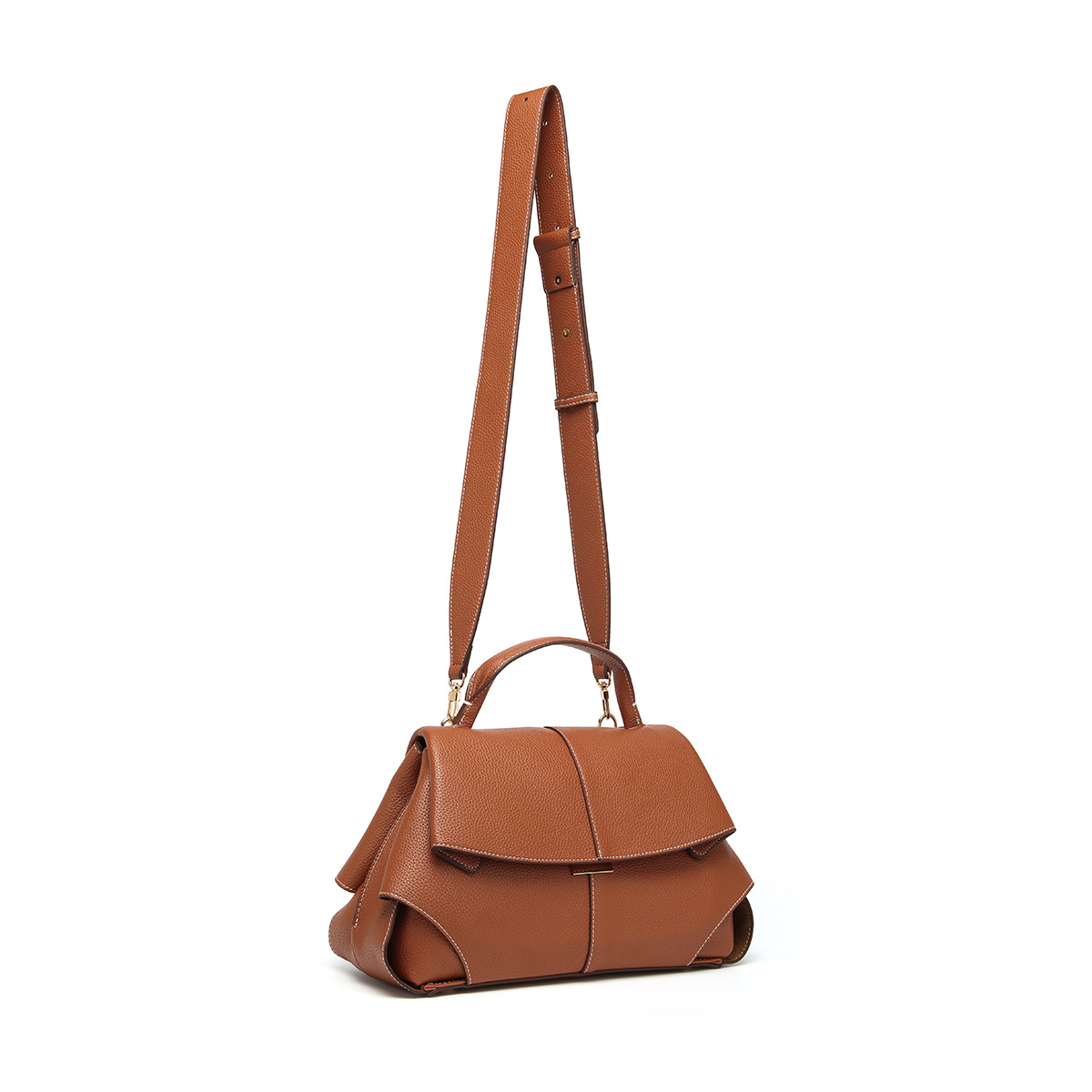 Borsa a tracolla elegante in pelle da donna, borsa a spalla_voghion.com