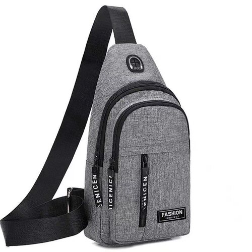Cross-border new men's chest bag, Oxford cloth, multifunctional sports outdoor casual shoulder backpack, cross-body bag, men's bag