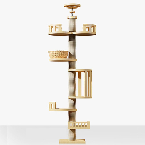 Luxury cat scratch post, cat tree, cat jump platform, pet hammock factory wholesale, cat bed, cat tree, cat toys