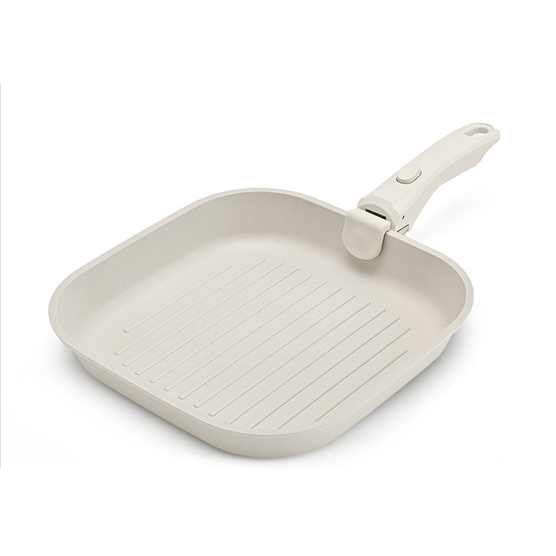Utensilios de cocina desmontables transfronterizos Sartén universal Juego de 5 piezas Sartén cuadrado Sartén de cocina antiadherente Sartén de cocina