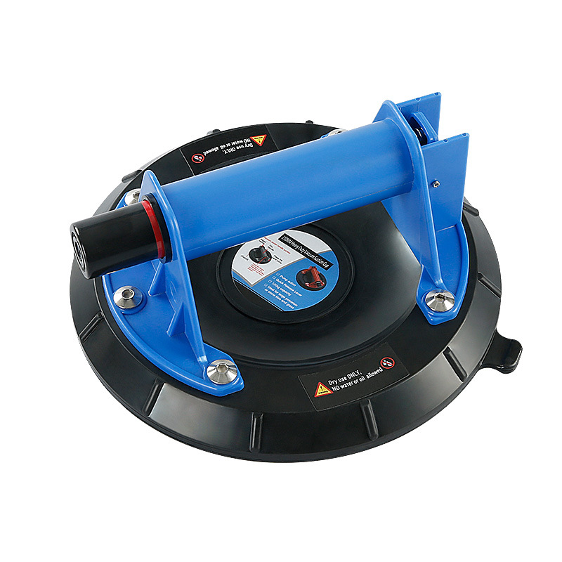 8 pulgadas de vacío bomba de aire ventosa accesorios de cerámica azulejo de roca placa de vidrio dispositivo de succión soporte de goma de cuero cilindro de succión núcleo de la bomba de mano