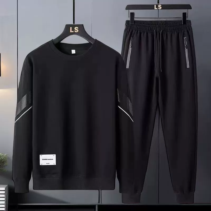 Spring sweatshirt, overall, trousers, set
