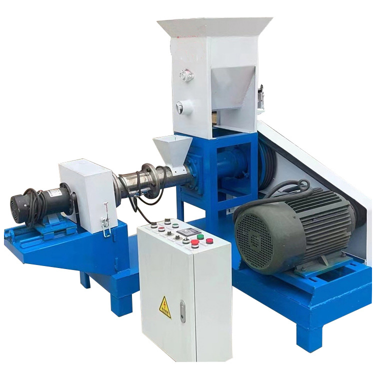 厂家直供全自动狗粮猫粮机 宠物粮颗粒膨化机 熟化颗粒膨化饲料机