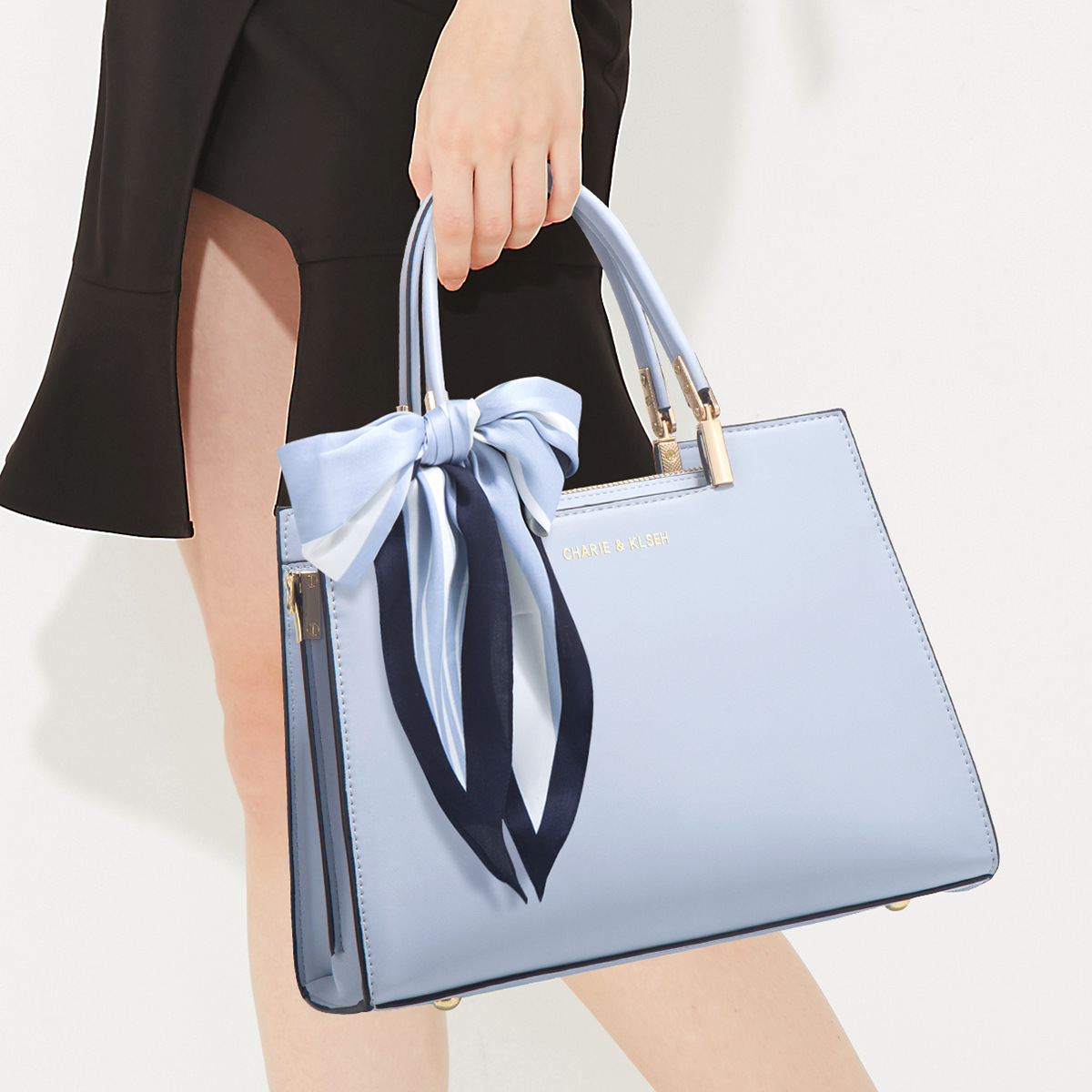 Cadeau pour maman, mariage 2024, nouvelle belle-mère, sac à main bandoulière bleu élégant pour femme d'âge mûr_voghion.com