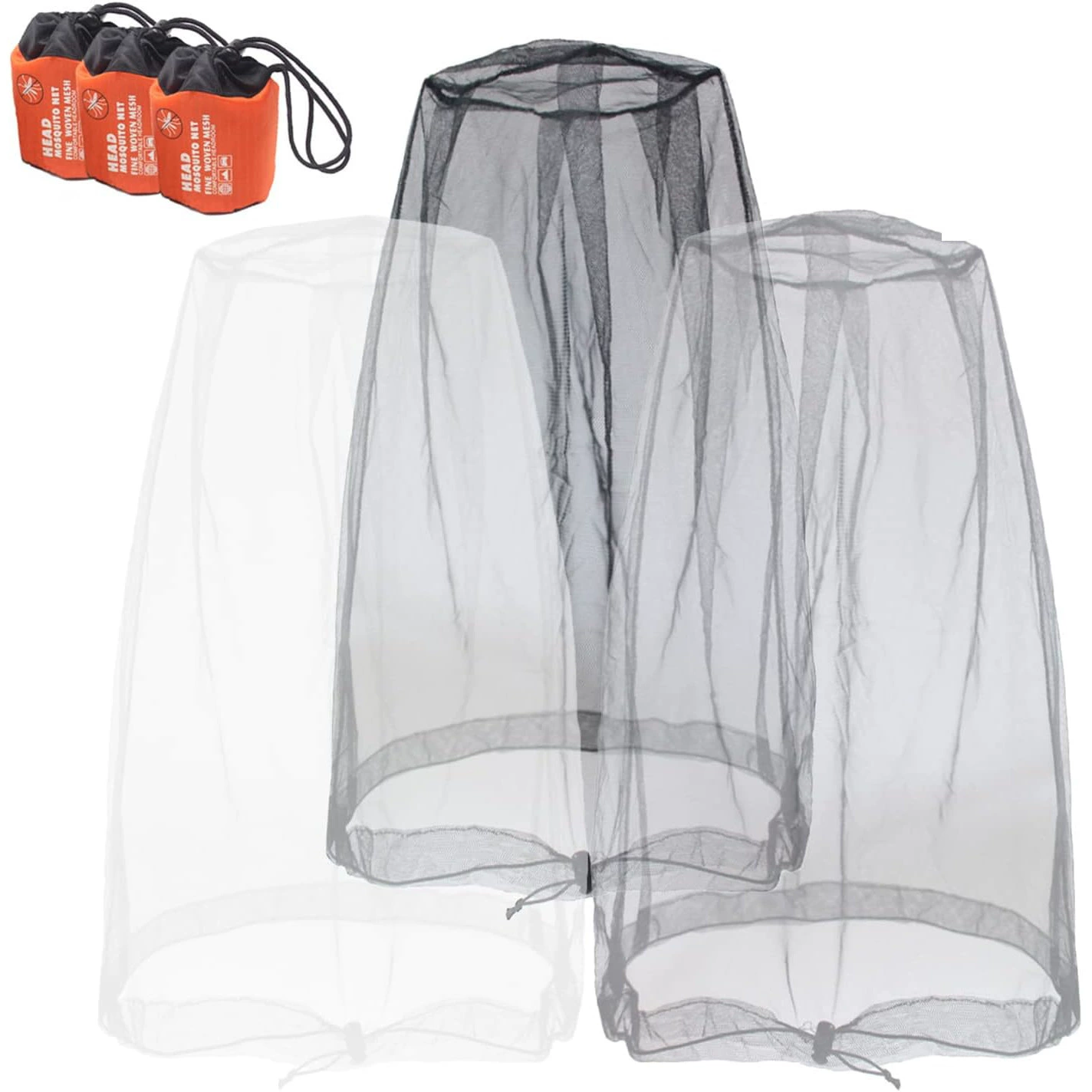 Голова комара сетка шея летающая сетка с сумкой для хранения