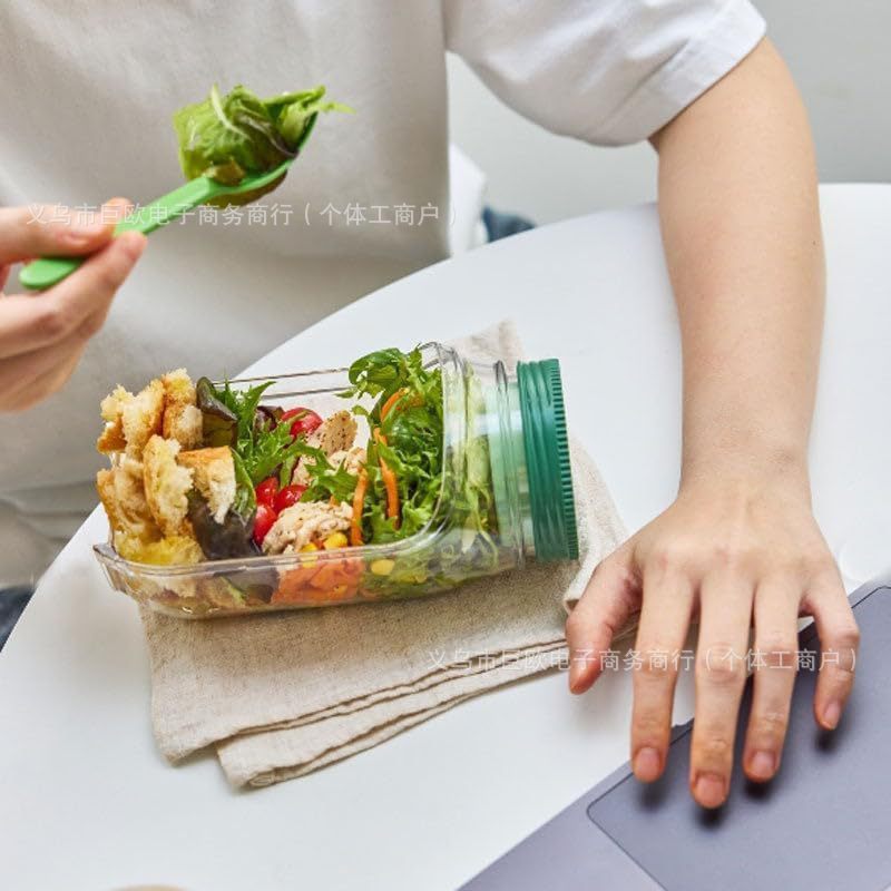 跨境Salad PodVertical Layering Salad Pod Built沙拉收纳罐容器|undefined