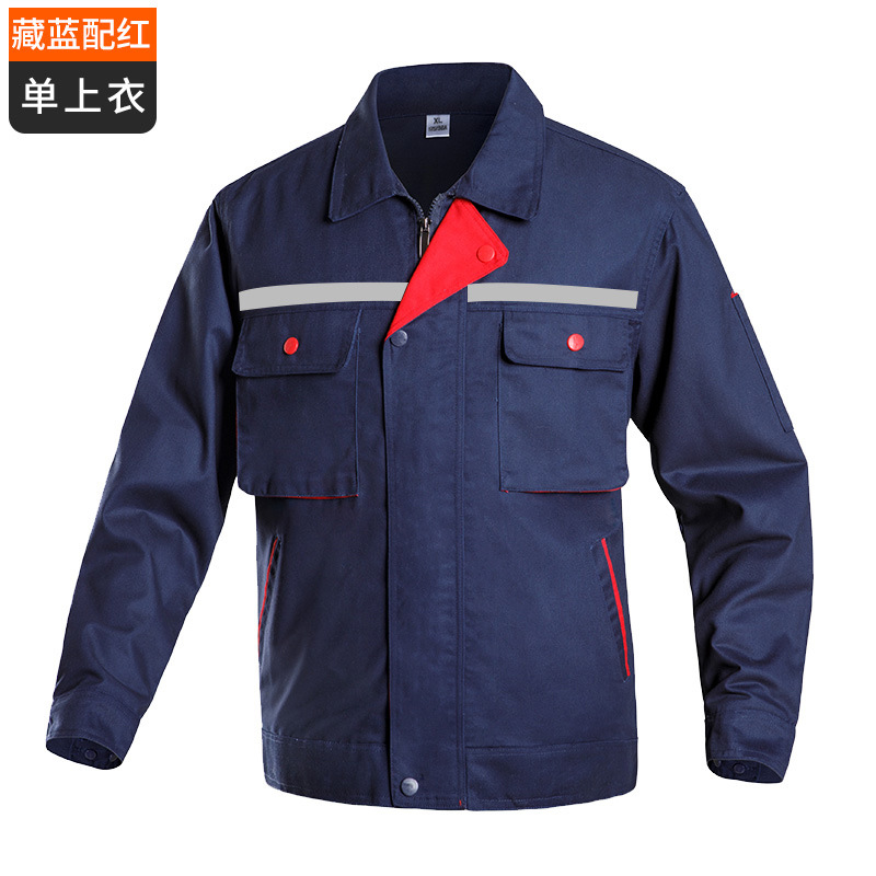 Trajes de trabajo de manga larga trajes de trabajo para hombres trajes de trabajo de primavera y otoño reflectores de trajes de trabajo de soldadura personalizados