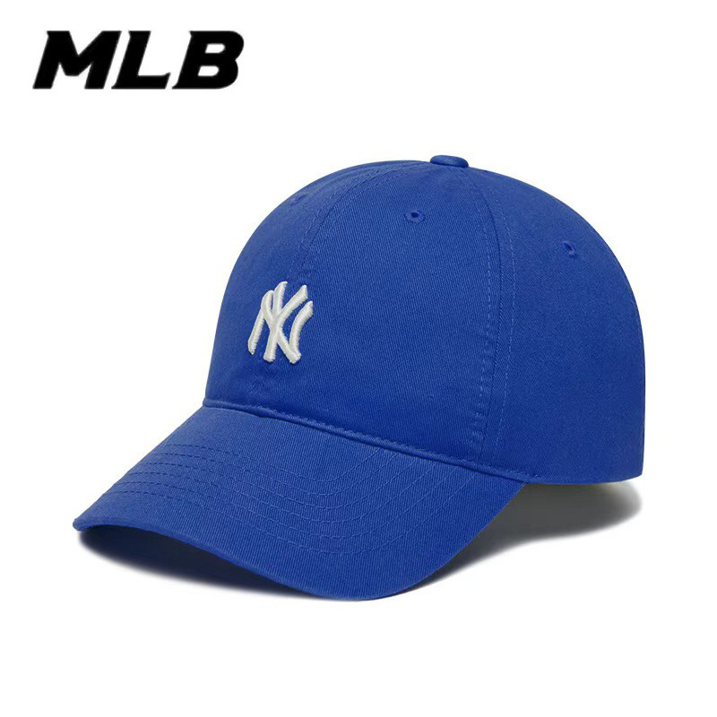 韩国MLB帽子情侣同款软顶小标NY鸭舌帽LA休闲明星男女同款棒球帽|undefined