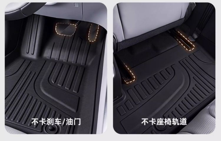 Car floor mats suitable for Xingyuan TPE car mats, five-seater, full coverage, non-slip, wear-resistant TPE floor mats, car accessories