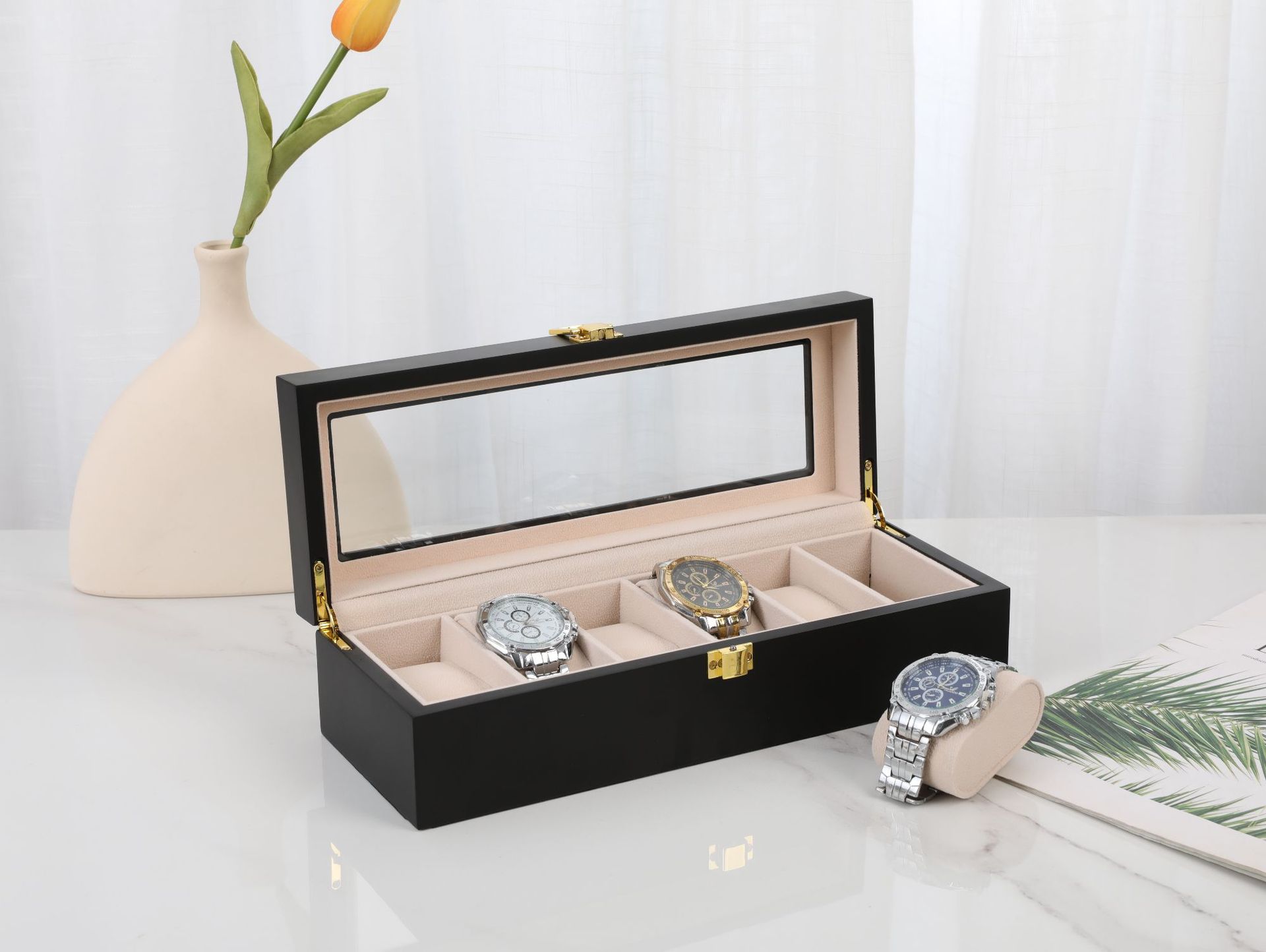 6 비트 바보 블랙 + 미터