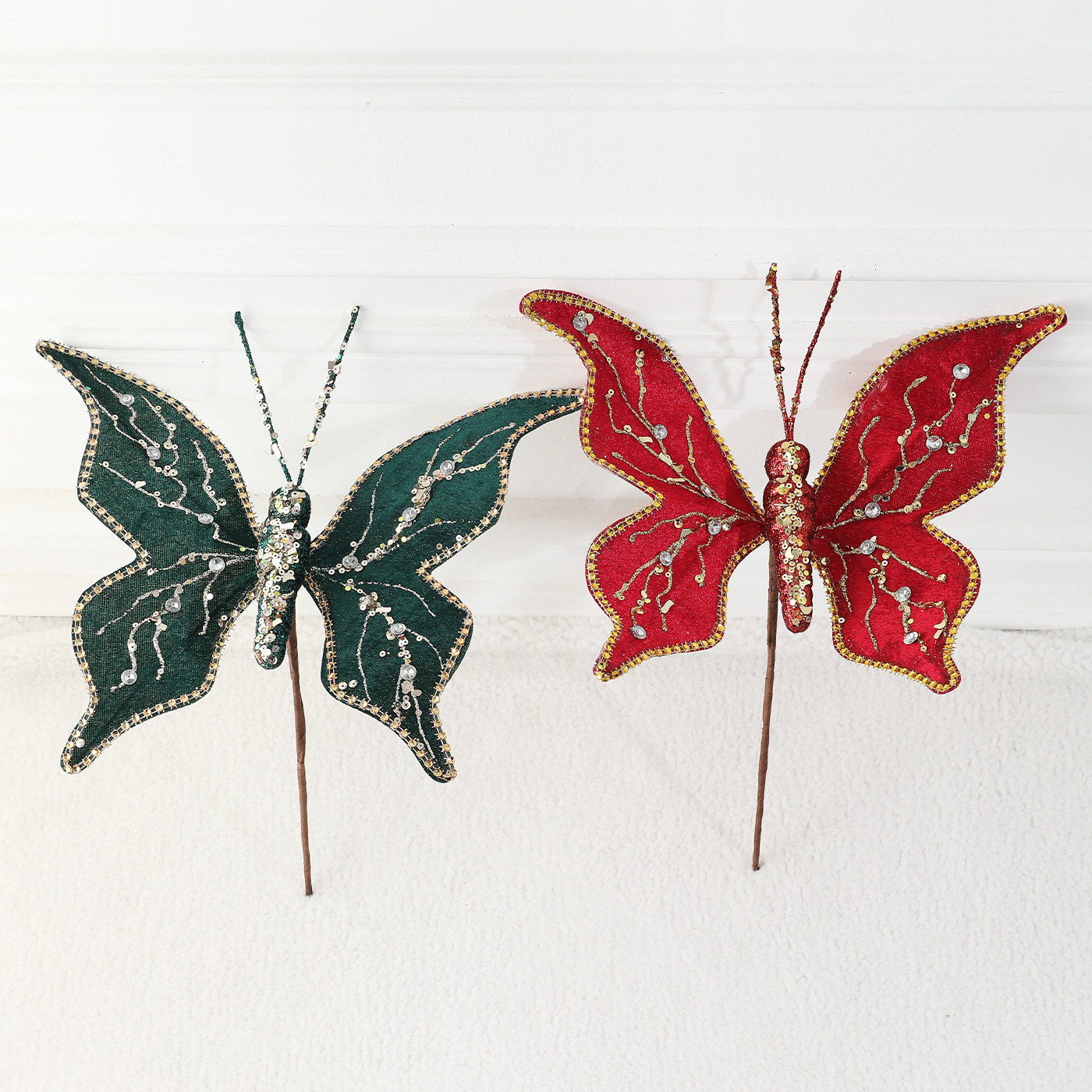 Nuevos productos de mariposa polvo de polvo adhesivo de polvo