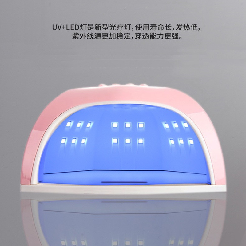 Nagellampe schnelltrocknender Nagel-Fototherapie-Lampe hochleistungs Nagellack Kleber Aushärtungsmaschine Nagelstudio spezielle UV-Heillampe Beleuchtung