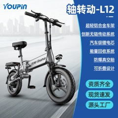 メーカー現物14インチチェーンなしの伝動軸リチウム電池は電気自転車のクロスボーダー折りたたみ電気自動車を代行します。
