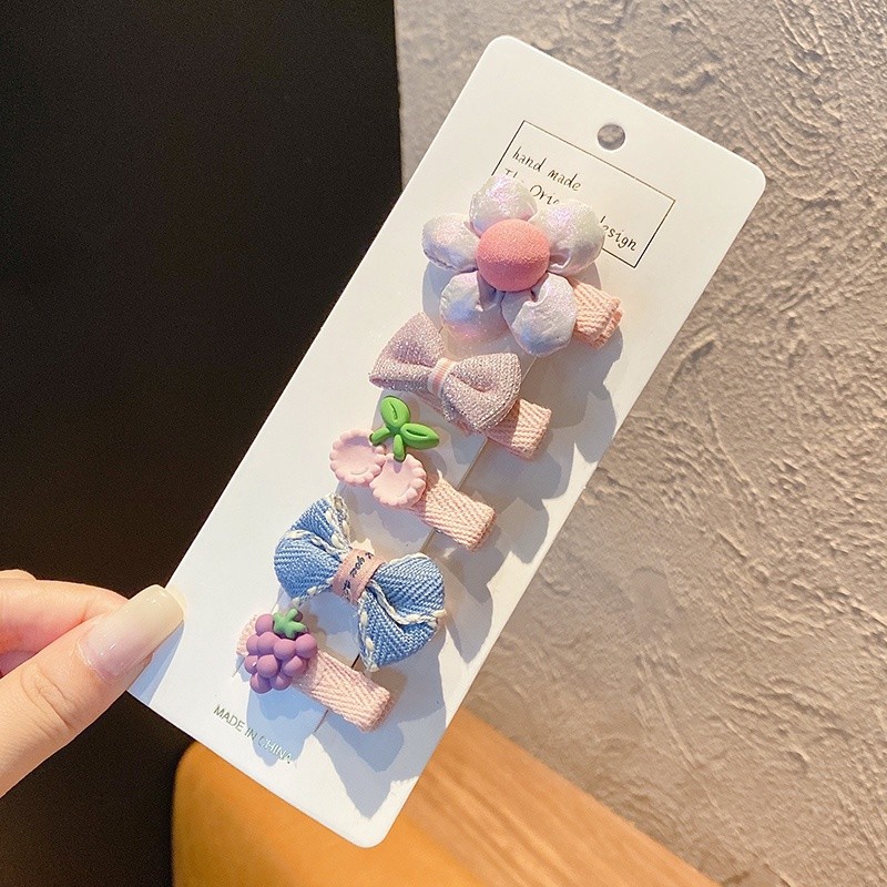 Horquilla para bebés, lindo y súper lindo, clip de pelo para bebés, horquilla para el cabello que no duele, accesorios para el cabello para niños, clip para lanugo, tocado