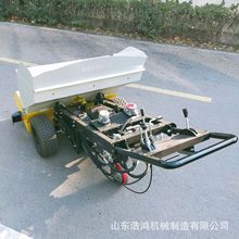手扶小型沥青摊铺机小区下水道修补路面沥青推平机工地沥青平铺机
