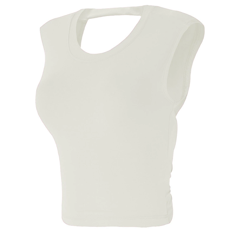(Cross-border trading), sports bra, underwear, vest for gym, yoga clothing with a round collar, bra top, high-quality style, beautiful back, tight