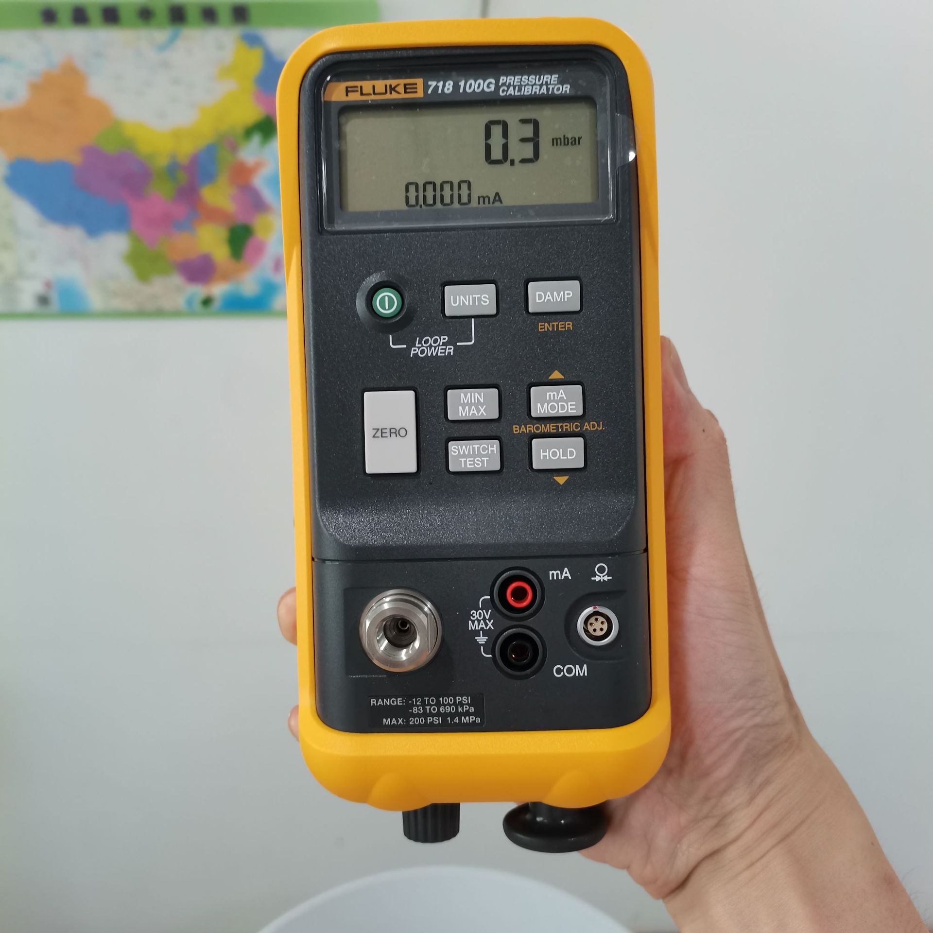 Fluke 718 100G 压力校准器| 压力校验仪【美国原装正品】福禄克