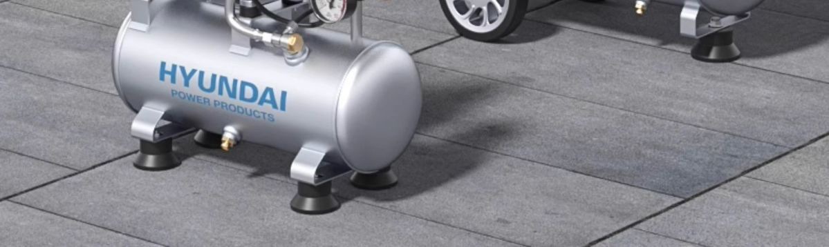 Korean Modern Air Compressor Air Pump Oil-Free Silent Mini Portable Small Woodworking Household Air Compressor
