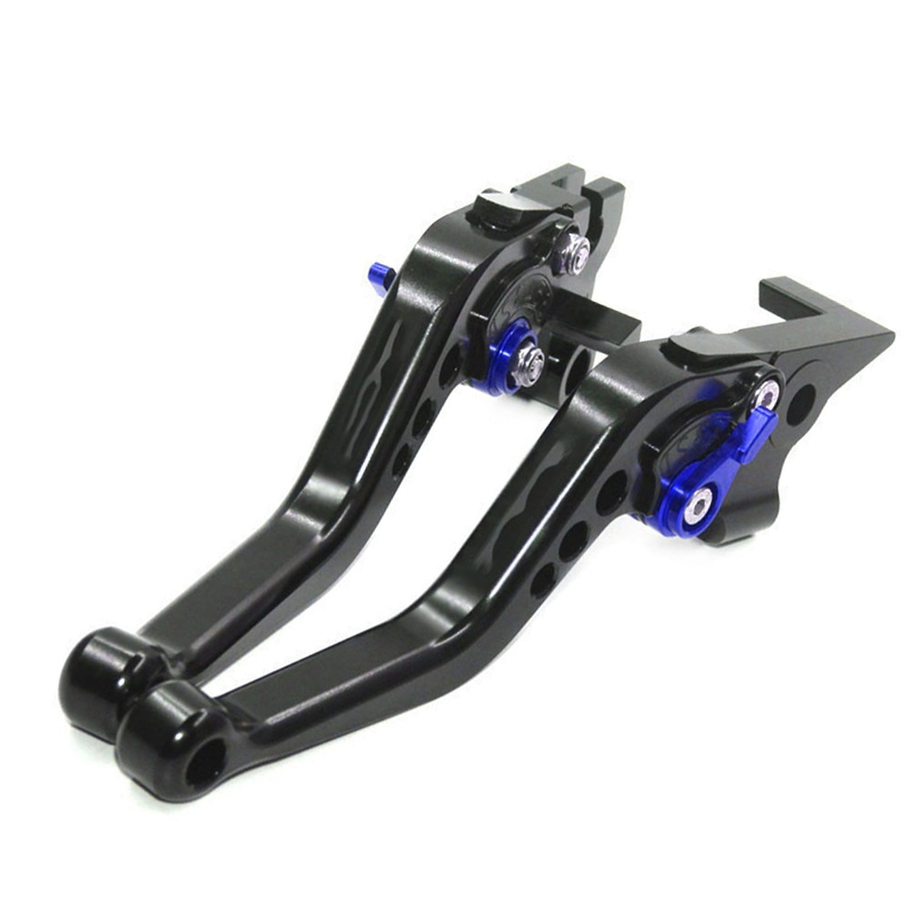 Black-blue buckle-short style