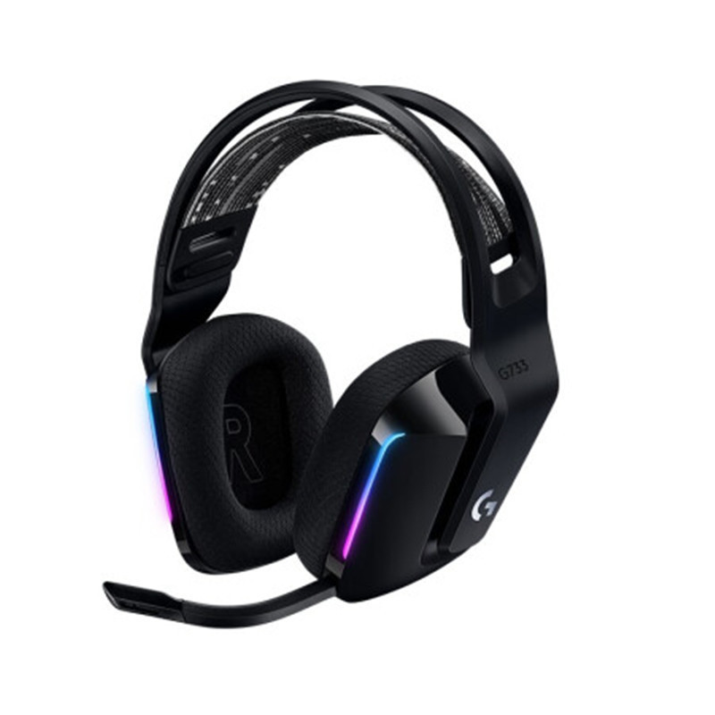 Logi G733Lightspeed Wireless Rgb Gaming Headset with 7.1 Surround Sound, Lightweight and Comfortable