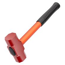 超硬锤子拆墙工具实心连体重型锤大号方头手锤工地榔头家用八角锤