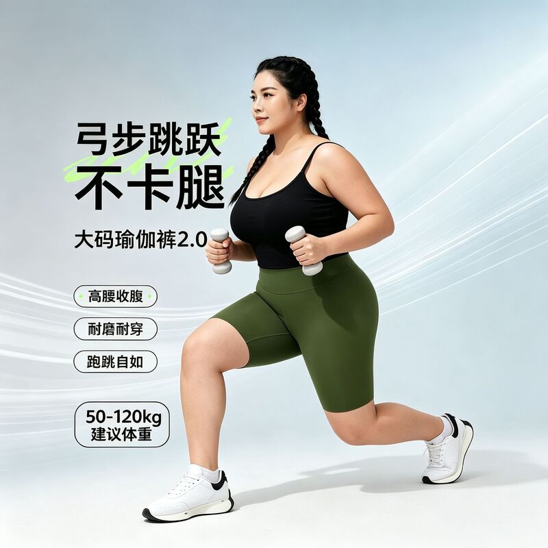 New style five-point yoga sports shorts, plus-size shark pants for women, suitable for summer outdoor wear, 100kg fitness and cycling without slipping New style five-point yoga sports shorts, plus-size shark pants for women, suitable for summer outdoor wear, 100kg fitness and cycling without slipping